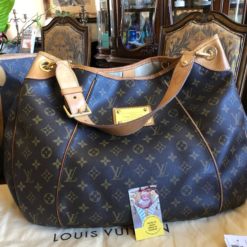 Authentic Galliera GM Louis Vuitton Monogram Tote